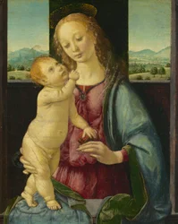 Madonna and Child with a Pomegranate, 1475-80